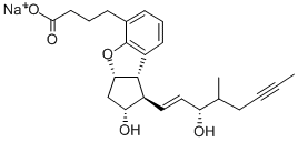 Beraprost sodium Structural