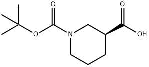 L-1-Boc-Nipecotic acid Structural