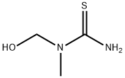 Urea, 1-(hydroxymethyl)-1-methyl-2-thio- (7CI) Structural