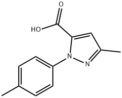 5-METHYL-2-P-TOLYL-2H-PYRAZOLE-3-CARBOXYLIC ACID Structural