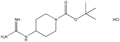 4-[(AMINOIMINOMETHYL)AMINO]-1-PIPERIDINECARBOXYLIC ACID 1,1-DIMETHYLETHYL ESTER MONOHYDROCHLORIDE