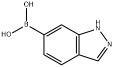 6-INDAZOLYBORONIC ACID Structural