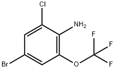 2-Chloro-4-bromo-6-trifluoromethoxyaniline