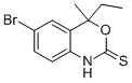 6-Bromo-4-ethyl-4-methyl-1H-benzo[d][1,3]oxazine-2(4H)-thione