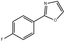 2-(4-Fluorophenyl)oxazole Structural