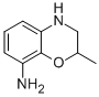 2-Methyl-3,4-dihydro-2H-benzo[1,4]oxazin-8-ylamine Structural