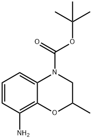 TERT-BUTYL 8-AMINO-2-METHYL-2H-BENZO[B][1,4]OXAZINE-4(3H)-CARBOXYLATE