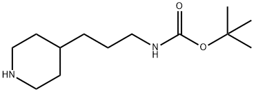 Tert-butyl 3-(piperidin-4-yl)propylcarbamate