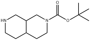 Tert-butyl octahydro-2,7-naphthyridine-2(1H)-carboxylate Structural