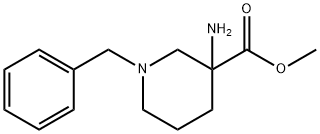 3-AMINO-1-BENZYL-PIPERIDINE-3-CARBOXYLIC ACID METHYL ESTER