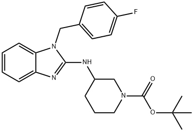 1-BOC-3-[1-(4-FLUORO-BENZYL)-1H-BENZOIMIDAZOL-2-YLAMINO]-PIPERIDINE