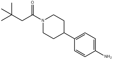 1-[4-(4-Amino-phenyl)-piperidin-1-yl]-3,3-dimethyl-butan-1-one