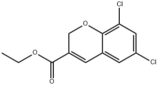 6,8-DICHLORO-2H-CHROMENE-3-CARBOXYLIC ACID ETHYL ESTER