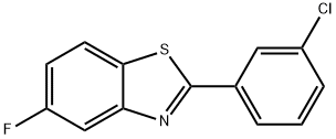 2-(3-CHLOROPHENYL)-5-FLUOROBENZO[D]THIAZOLE