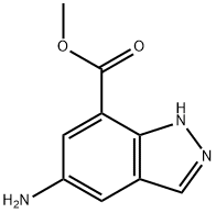 5-AMINO-1H-INDAZOLE-7-CARBOXYLIC ACID METHYL ESTER