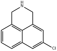 5-CHLORO-2,3-DIHYDRO-1H-BENZO[DE]ISOQUINOLINE Structural