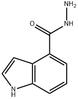 1H-INDOLE-4-CARBOXYLIC ACID HYDRAZIDE Structural