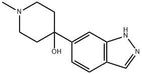 4-(1H-INDAZOL-6-YL)-1-METHYL-PIPERIDIN-4-OL