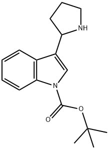 3-PYRROLIDIN-2-YL-INDOLE-1-CARBOXYLIC ACID TERT-BUTYL ESTER