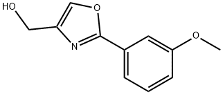 [2-(3-METHOXY-PHENYL)-OXAZOL-4-YL]-METHANOL Structural