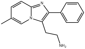 2-(6-METHYL-2-PHENYL-IMIDAZO[1,2-A]PYRIDIN-3-YL)-ETHYLAMINE Structural