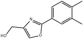 [2-(3,4-DIMETHYL-PHENYL)-OXAZOL-4-YL]-METHANOL Structural