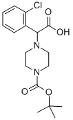 4-[CARBOXY-(2-CHLORO-PHENYL)-METHYL]-PIPERAZINE-1-CARBOXYLIC ACID TERT-BUTYL ESTER HYDROCHLORIDE