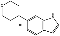 4-(1H-INDOL-6-YL)-TETRAHYDRO-PYRAN-4-OL