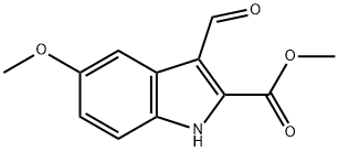 METHYL 3-FORMYL-5-METHOXY-1H-INDOLE-2-CARBOXYLATE Structural