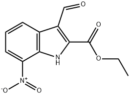 ETHYL 3-FORMYL-7-NITRO-1H-INDOLE-2-CARBOXYLATE