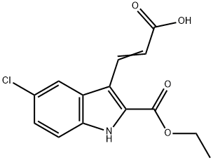 ETHYL 3-(2-CARBOXY-VINYL)-5-CHLORO-1H-INDOLE-2-CARBOXYLATE