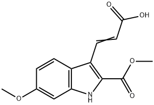 METHYL 3-(2-CARBOXY-VINYL)-6-METHOXY-1H-INDOLE-2-CARBOXYLATE