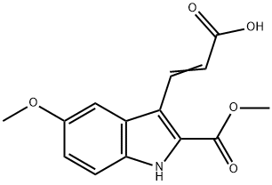 METHYL 3-(2-CARBOXY-VINYL)-5-METHOXY-1H-INDOLE-2-CARBOXYLATE