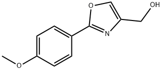 [2-(4-METHOXY-PHENYL)-OXAZOL-4-YL]-METHANOL Structural