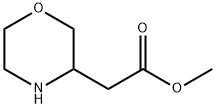 MORPHOLINE-3-ACETIC ACID METHYL ESTER
 Structural