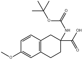 2-BOC-AMINO-6-METHOXY-1,2,3,4-TETRAHYDRO-NAPHTHALENE-2-CARBOXYLIC ACID