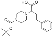 2-(4-BOC-PIPERAZINYL)-4-PHENYLBUTANOIC ACID Structural