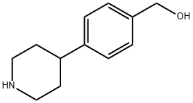 (4-PIPERIDIN-4-YL-PHENYL)-METHANOL Structural