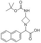 (3-BOC-AMINO-AZETIDIN-1-YL)-NAPHTHALEN-2-YL-ACETIC ACID