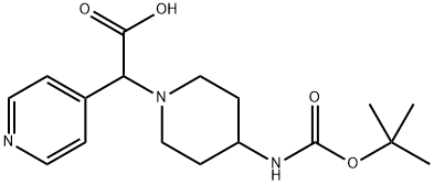 (4-BOC-AMINO-PIPERIDIN-1-YL)-PYRIDIN-4-YL-ACETIC ACID