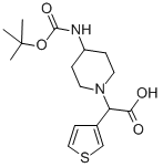 (4-BOC-AMINO-PIPERIDIN-1-YL)-THIOPHEN-3-YL-ACETIC ACID