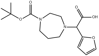 1-BOC-4-(CARBOXY-FURAN-2-YL-METHYL)-[1,4]DIAZEPANE