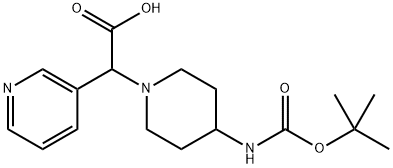 (4-BOC-AMINO-PIPERIDIN-1-YL)-PYRIDIN-3-YL-ACETIC ACID