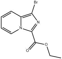 1-BROMO-IMIDAZO[1,5-A]PYRIDINE-3-CARBOXYLIC ACID ETHYL ESTER