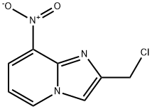 2-(CHLOROMETHYL)-8-NITROIMIDAZO[1,2-A]PYRIDINE Structural