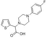 [4-(4-FLUORO-PHENYL)-PIPERAZIN-1-YL]-THIOPHEN-2-YL-ACETIC ACID