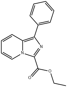 1-PHENYL-IMIDAZO[1,5-A]PYRIDINE-3-CARBOXYLIC ACID ETHYL ESTER