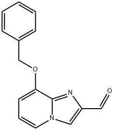 8-BENZYLOXY-IMIDAZO[1,2-A]PYRIDINE-2-CARBALDEHYDE Structural