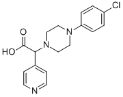 [4-(4-CHLORO-PHENYL)-PIPERAZIN-1-YL]-PYRIDIN-4-YL-ACETIC ACID