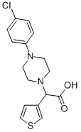 [4-(4-CHLORO-PHENYL)-PIPERAZIN-1-YL]-THIOPHEN-3-YL-ACETIC ACID